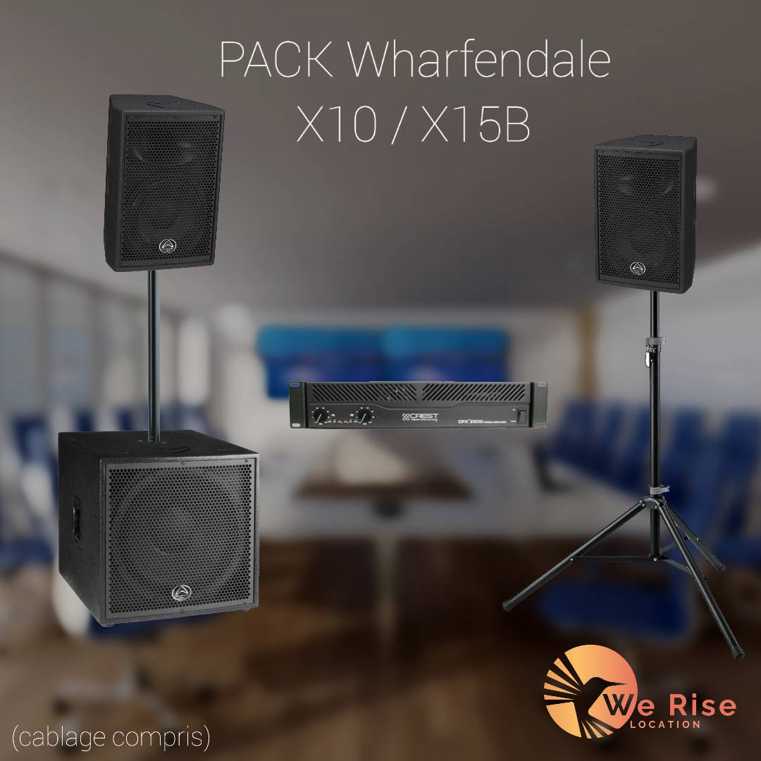 Pack Wharfendale Delta X10   X15B